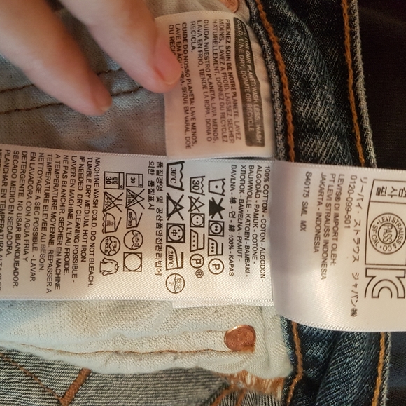 Levis 501 denim jeans - Picture 8 of 9